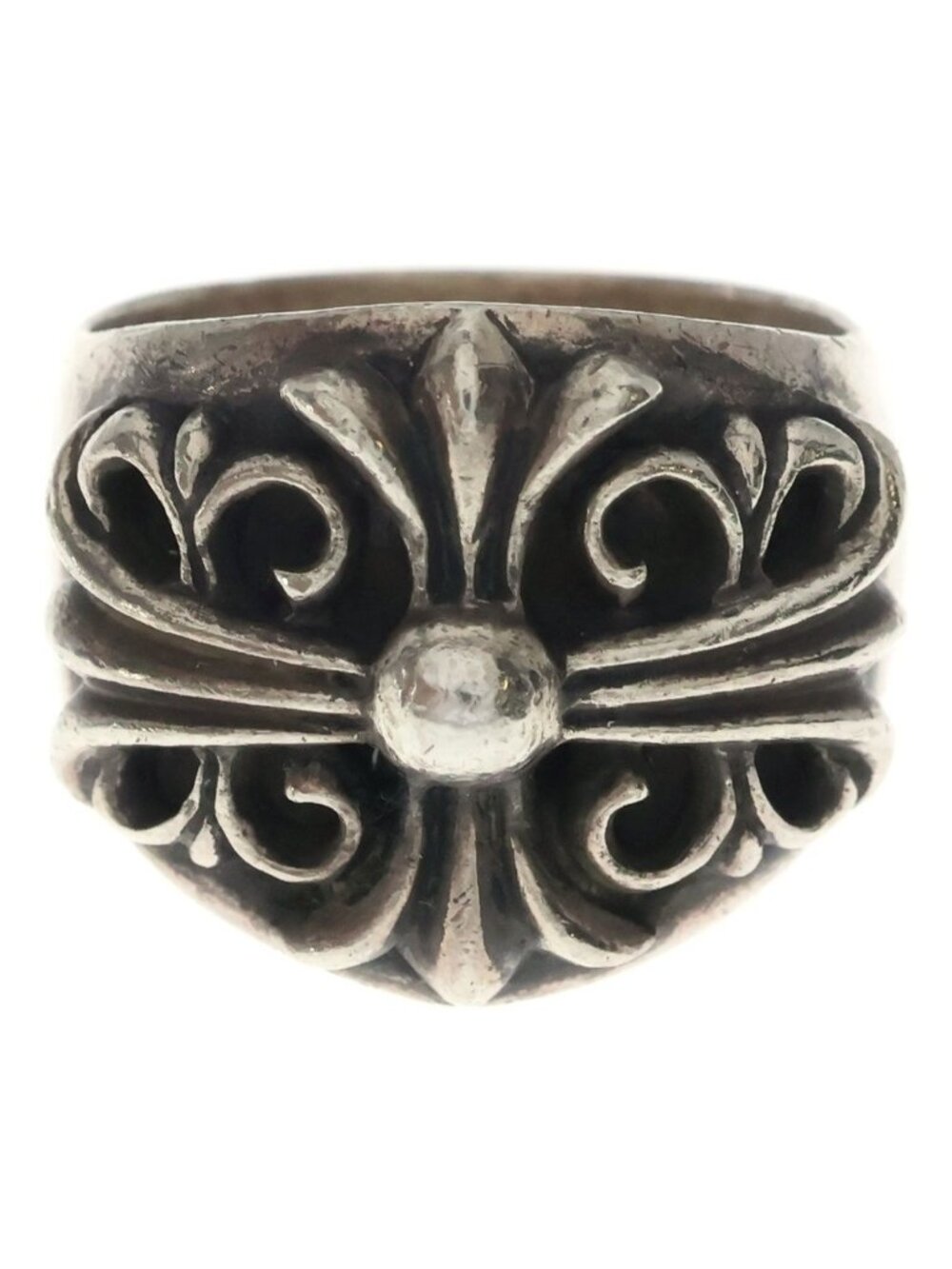 Chrome Hearts Keeper Ring Silver